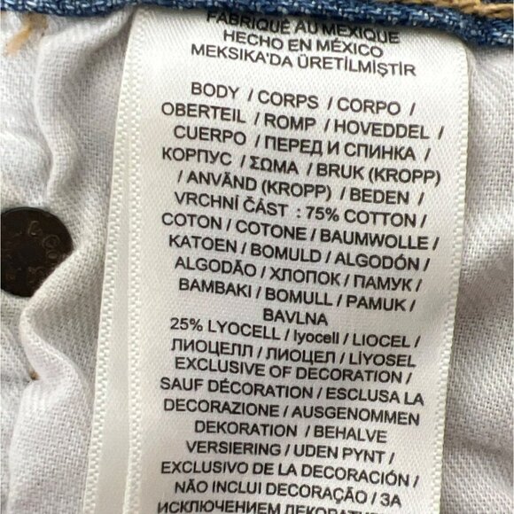 POLO RALPH LAUREN Women's Avery Boyfriend Jeans Paint Splatter Sz 29 EUC - Picture 7 of 7